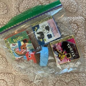 Story Dream Machine Little Golden Books Set with Scuffy and Tootle